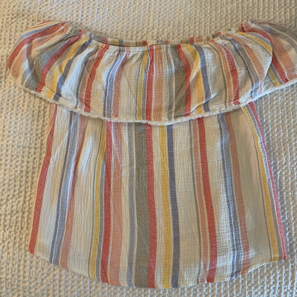 Alison Joy Summer Off the Shoulder Tank Top